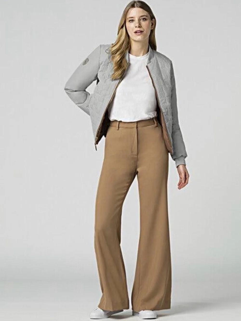 Porsche Heritage Women’s Reversible Jacket Brown Grey Size M
